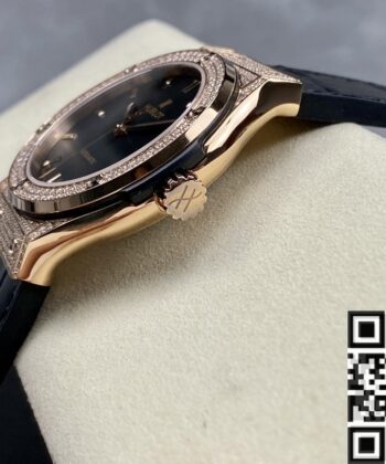 Hublot Fusion Classic​ 511.OX.1181.LR.1704 Rose Gold Diamond