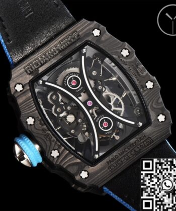 YS Factory Richard Mille RM53-01 Tourbillon Blue Nylon Strap