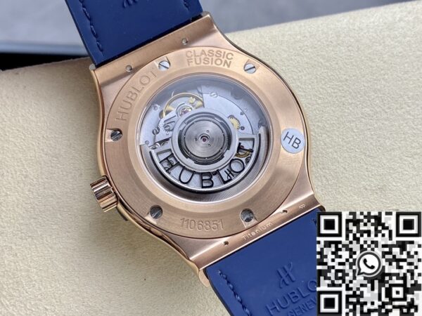 Hublot Classic Fusion Ultra Thin 511.OX.7180.LR 18K Gold Blue