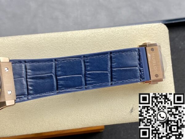 Hublot Classic Fusion Ultra Thin 511.OX.7180.LR 18K Gold Blue