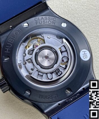 Hublot Classic Fusion Men's​ 511.CM.7170.LR Black Ceramic Blue
