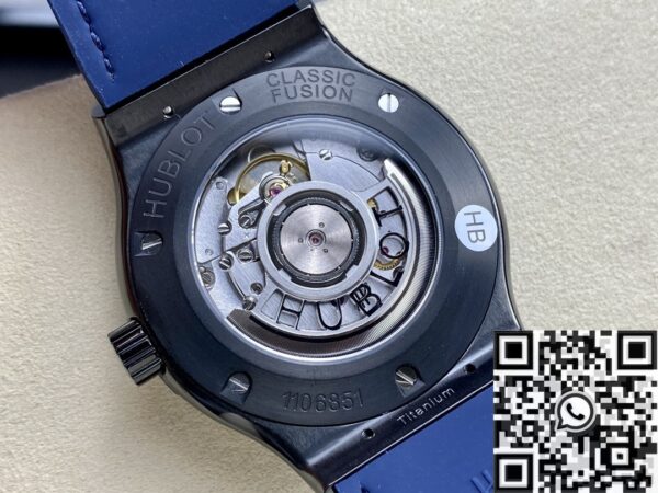 Hublot Classic Fusion Men's​ 511.CM.7170.LR Black Ceramic Blue