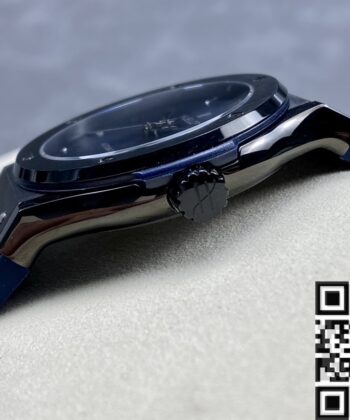 Hublot Classic Fusion Men's​ 511.CM.7170.LR Black Ceramic Blue