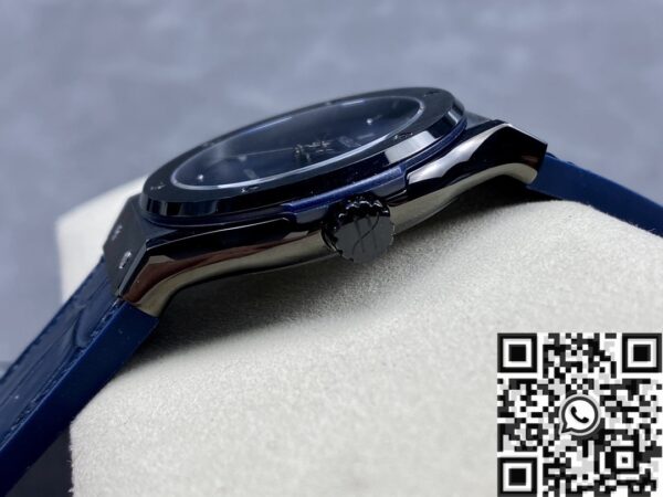 Hublot Classic Fusion Men's​ 511.CM.7170.LR Black Ceramic Blue