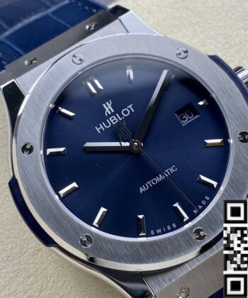 Hublot Fake Classic Fusion 511.NX.7170.LR Blue Dial HB Factory