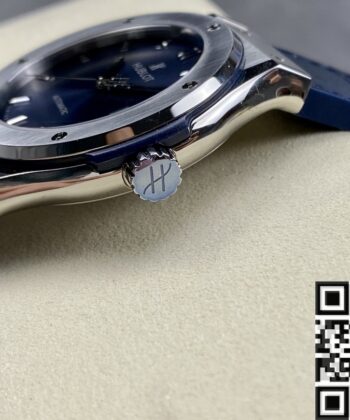 Hublot Fake Classic Fusion 511.NX.7170.LR Blue Dial HB Factory