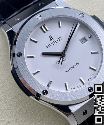 Hublot Classic Fusion 42MM 511.NX.2611.LR White Dial Watch