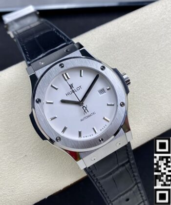 Hublot Classic Fusion 42MM 511.NX.2611.LR White Dial Watch