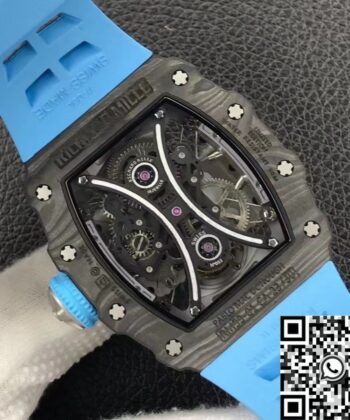 Richard Mille RM53-01 Tourbillon Blue Rubber Strap YS Factory