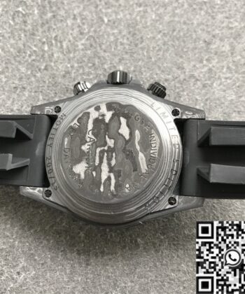 JH Custom Rolex Daytona Black Rubber Tape