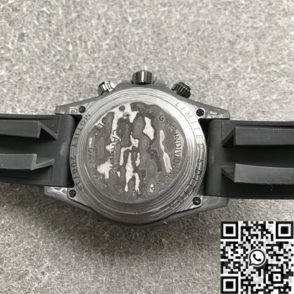 JH Custom Rolex Daytona Black Rubber Tape