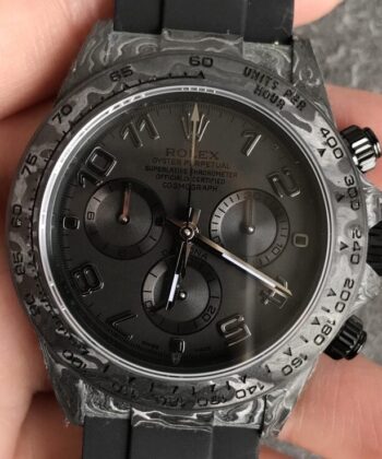 JH Custom Rolex Daytona Black Rubber Tape