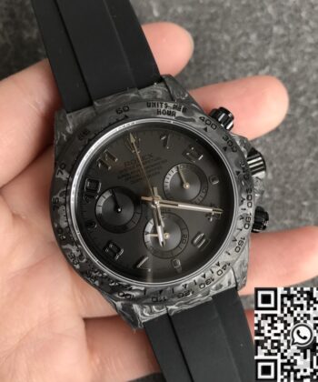 JH Custom Rolex Daytona Black Rubber Tape