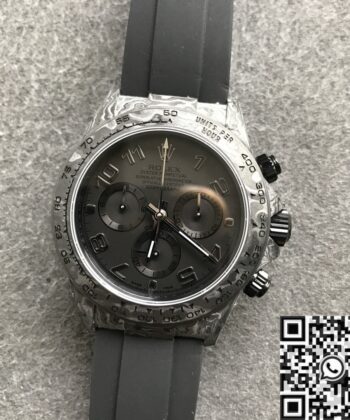 JH Custom Rolex Daytona Black Rubber Tape