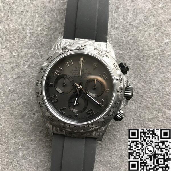 JH Custom Rolex Daytona Black Rubber Tape