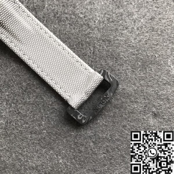 JH Custom Daytona Rolex Carbon Fiber Case White Dial Watch