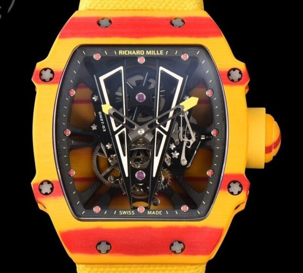 YS Factory RM27-03 Richard Miller Tourbillon Yellow Carbon Fiber