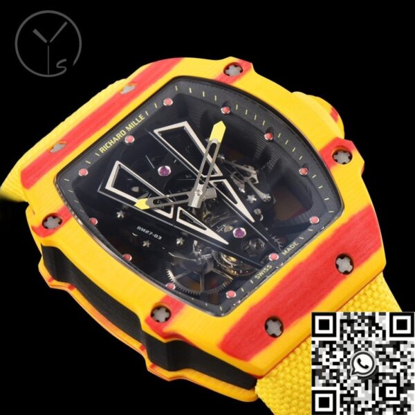 YS Factory RM27-03 Richard Miller Tourbillon Yellow Carbon Fiber