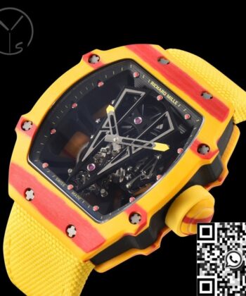 YS Factory RM27-03 Richard Miller Tourbillon Yellow Carbon Fiber
