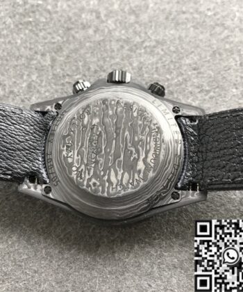 Custom Rolex Daytona Replica Carbon Fiber Case Black Dial