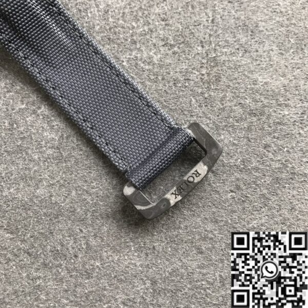 Custom Rolex Daytona Replica Carbon Fiber Case Black Dial