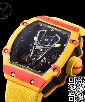 YS Factory RM27-03 Richard Miller Tourbillon Yellow Carbon Fiber