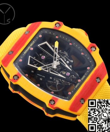 YS Factory RM27-03 Richard Miller Tourbillon Yellow Carbon Fiber
