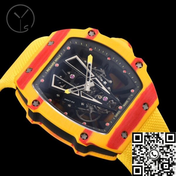 YS Factory RM27-03 Richard Miller Tourbillon Yellow Carbon Fiber