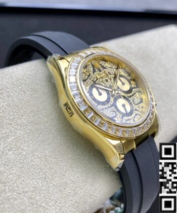 JH Factory Rolex Daytona 116588 TBR Gold With Diamonds Watch
