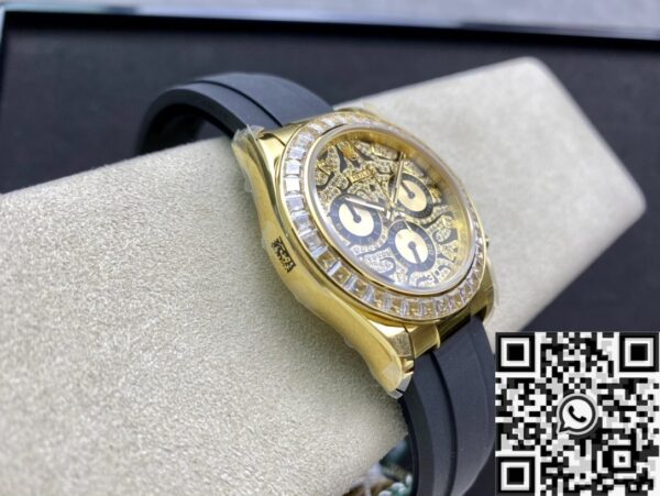 JH Factory Rolex Daytona 116588 TBR Gold With Diamonds Watch