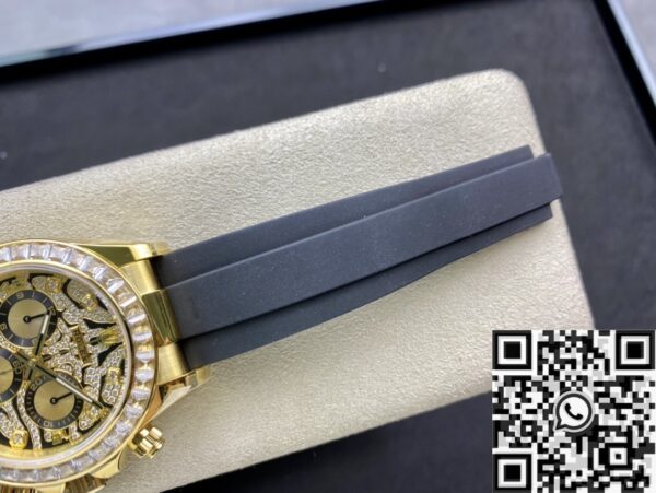 JH Factory Rolex Daytona 116588 TBR Gold With Diamonds Watch