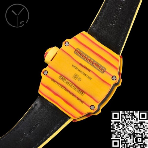 YS Factory RM27-03 Richard Miller Tourbillon Yellow Carbon Fiber