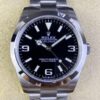 JVS Factory Explorer Rolex M224270-0001 Black Dial Watch