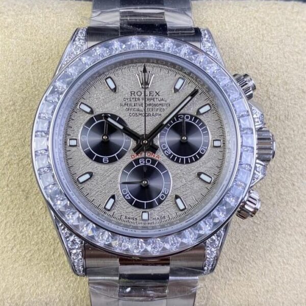 JVS Custom Rolex Daytona M116519LN-0038 Diamond Dial