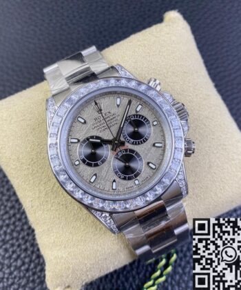 JVS Custom Rolex Daytona M116519LN-0038 Diamond Dial