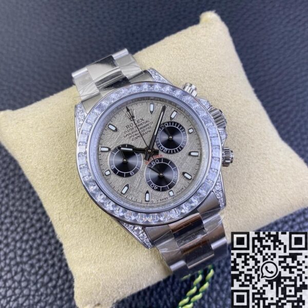 JVS Custom Rolex Daytona M116519LN-0038 Diamond Dial