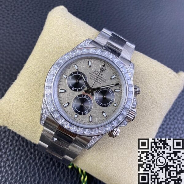 JVS Custom Rolex Daytona M116519LN-0038 Diamond Dial