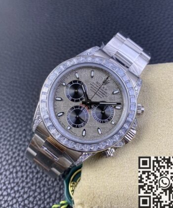 JVS Custom Rolex Daytona M116519LN-0038 Diamond Dial