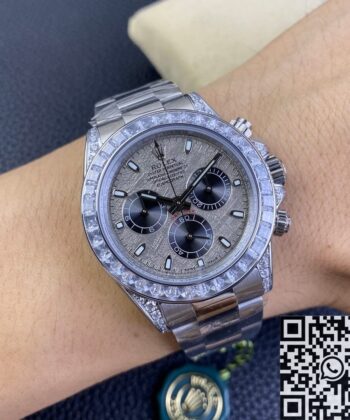 JVS Custom Rolex Daytona M116519LN-0038 Diamond Dial