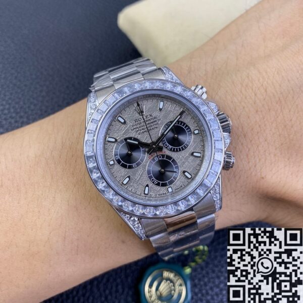 JVS Custom Rolex Daytona M116519LN-0038 Diamond Dial