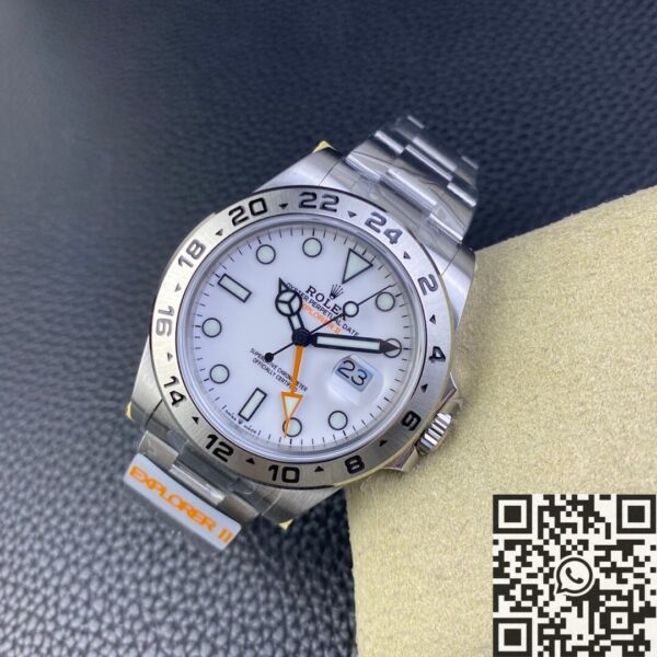 JVS Factory Rolex Explorer M216570-0001 White Dial Watch