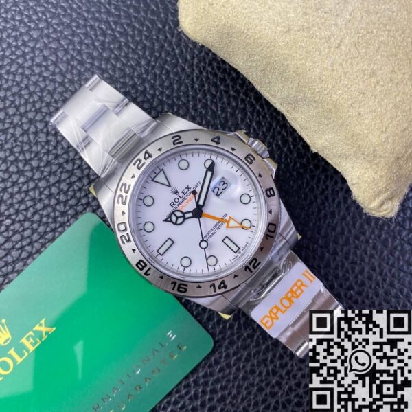 JVS Factory Rolex Explorer M216570-0001 White Dial Watch