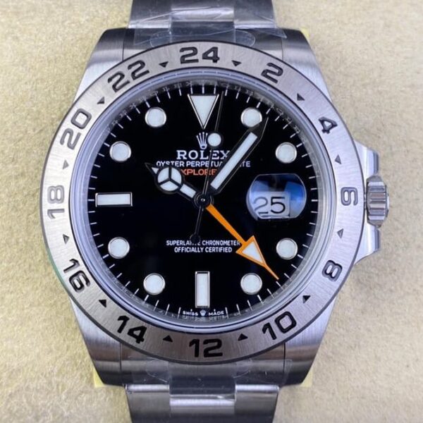 JVS Factory Rolex Explorer M216570-0002 Black Dial Watch