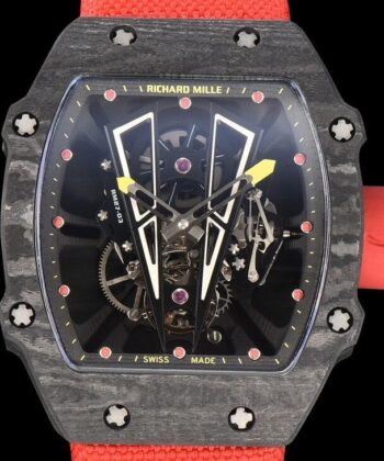 YS Factory Richard Mille Watch RM27-03 Tourbillon Black Carbon