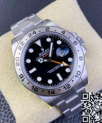 JVS Factory Rolex Explorer M216570-0002 Black Dial Watch