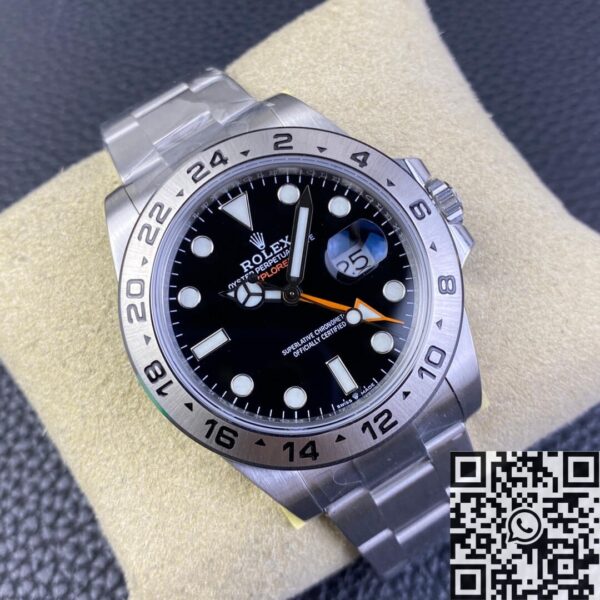 JVS Factory Rolex Explorer M216570-0002 Black Dial Watch