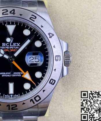 JVS Factory Rolex Explorer M216570-0002 Black Dial Watch