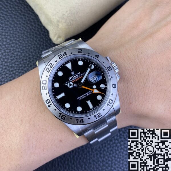 JVS Factory Rolex Explorer M216570-0002 Black Dial Watch