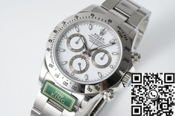 King Factory Rolex Cosmograph Daytona 116520-78590 White
