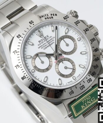 King Factory Rolex Cosmograph Daytona 116520-78590 White